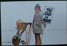 A Super Card by Coastal Colour saucy seaside postcard No SC25 - unposted