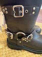 ZARA GIRLS FAUX LEATHER BUCKLE