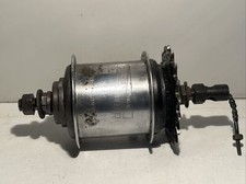 Vintage 1950 Sturmey Archer AW 3 Speed Bicycle Wheel Hub 40 Hole 