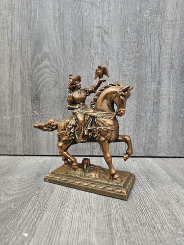 Antique bronzed sidesaddle - antique,