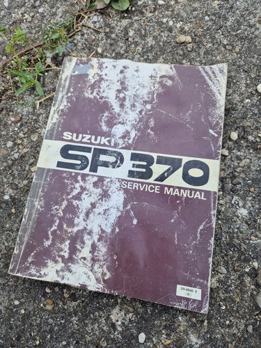 Suzuki sp370 service manual - sp370,