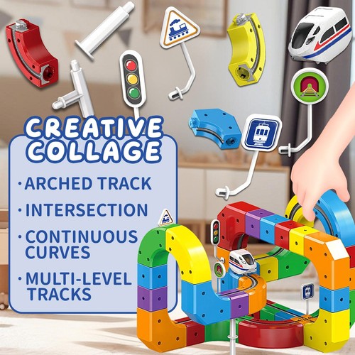 Electric train set track - train,