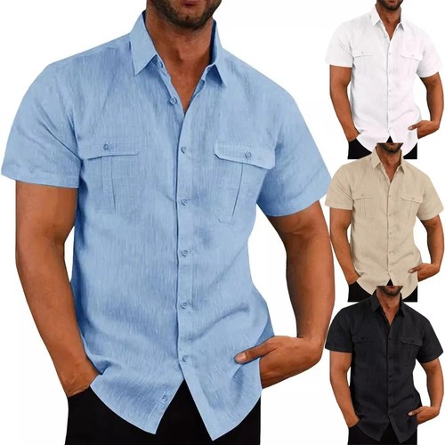 Mens cotton linen shirts - mens,