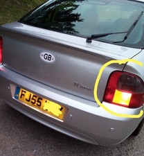 ROVER 45 TAILLIGHT REAR 0SR