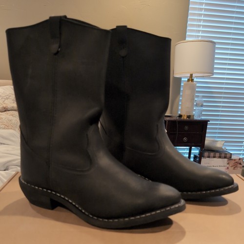Mason western shoes black - western,