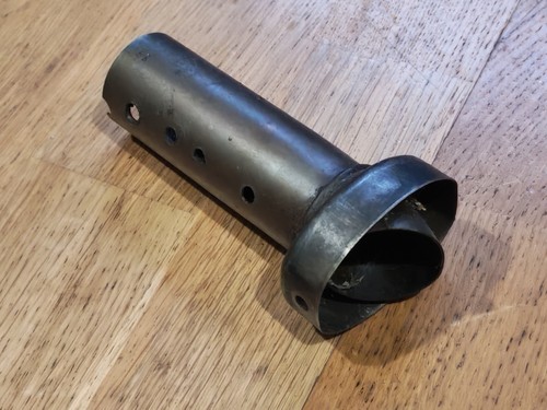Round exhaust baffle 45mm - 45mm, x