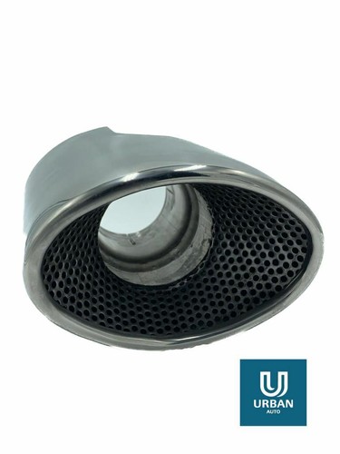 Custom chrome exhaust tailpipe - chrome,