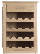 Solid Oak Bookcase Sideboard TV Unit Cupboard Nest Coffee & Dining Table-Monaco