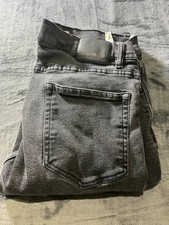 Zara black jeans 34w 30l