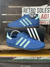 Adidas Originals ® Jeans Bern Blue Suede UK Size 7 2017