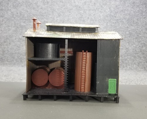 Plastic building - ho,