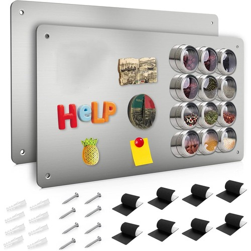 2pack stainless steel - stainless, magnetic
