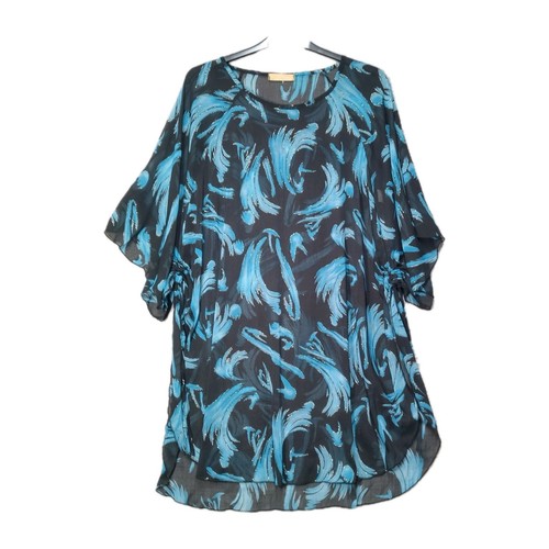 Refined chiffon tunit - t', top