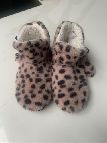 Girls leopard faux fur warm - leopard,