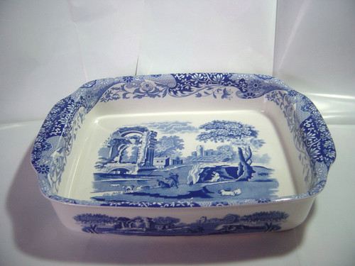 Massive spode blue italian - spode,