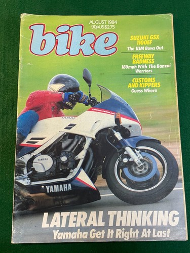 Bike aug 1984 - aug, fj1100