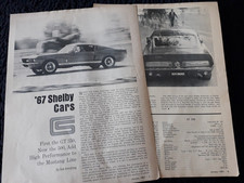 SHELBY MUSTANG GT500 - Original 4 Page Magazine Article
