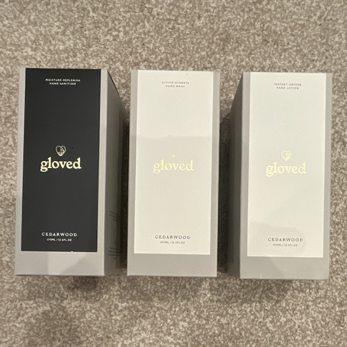 Gloved cedarwood vegan hand - gloved,