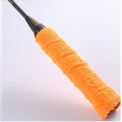 Orange towel towelling - towelling, grip