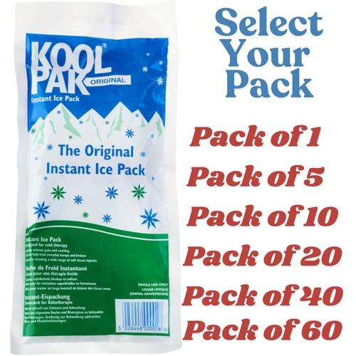 Koolpak instant ice packs - packs, mini