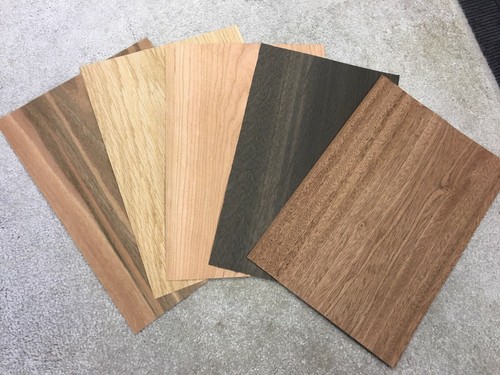 Mixed wood veneer sample - a4,