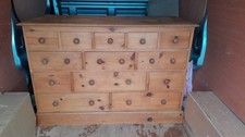 A Pine 13 Drawer Chest of