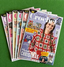 Bundle 6 x Simply Crochet