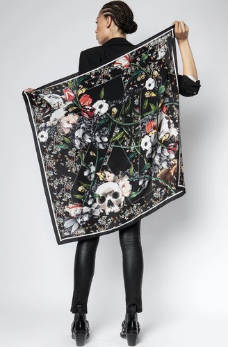 Zadig voltaire floral skull - &,