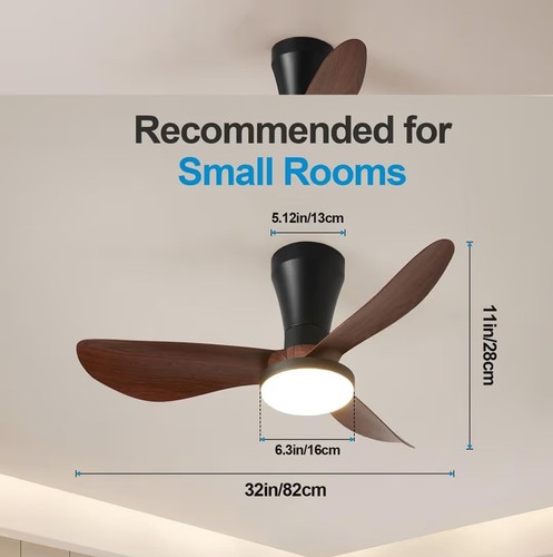 Ceiling fan with light and - ceiling,