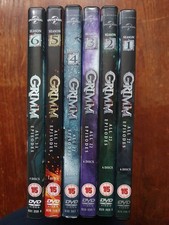 Grimm Complete Series Dvd    DISCS LOVELY UNPLAYED R2 UK+4 SEASONS 1-6  123 EPS