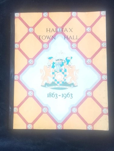 Halifax town hall - hall, 1863-1963