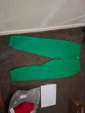 unisex jogging bottoms green