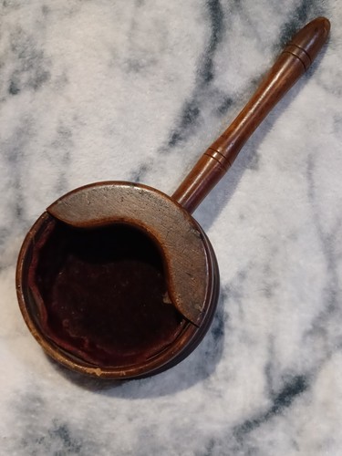 Wooden handled offertory - wooden,