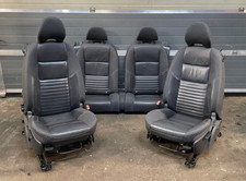 VOLVO C30 R-DESIGN COMPLETE INTERIOR SEATS LEATHER FRONT & REAR BLACK 2006-2013
