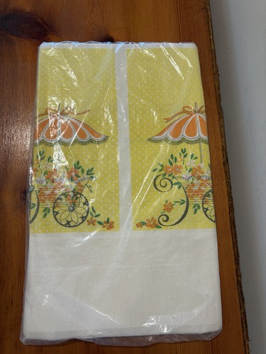 Vintage paper tablecloth and - vintage,