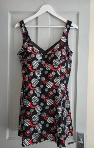 Black red print magisculpt - black,