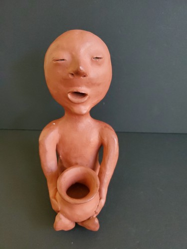 Vintage tesuque pueblo pottery - tesuque,