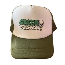 Green brigade trucker hat - trucker, –