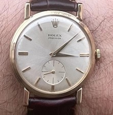 1960 Rolex Precision Solid 9ct