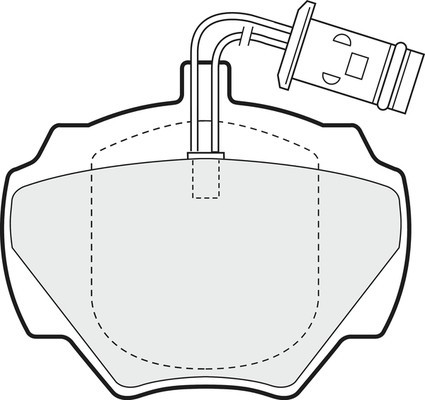 Apec blue pd3410 - blue, rear