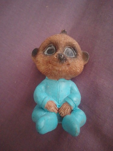 Baby meerkat figurine - baby,