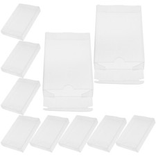 10pcs PVC Audio Cassette Case