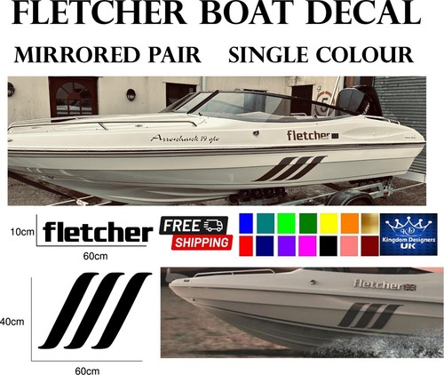 Gto fletcher boats decal - boats,