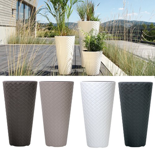 Round rattan weave tall - rattan,
