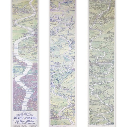 Restored antique victorian map - antique,