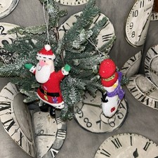 Two Christmas tree