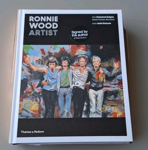 Ronnie wood artist signed - ronnie,