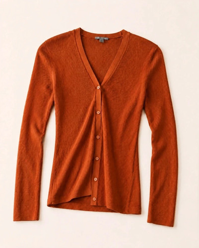 Cos 100 wool ribbed - 100%, cardigan