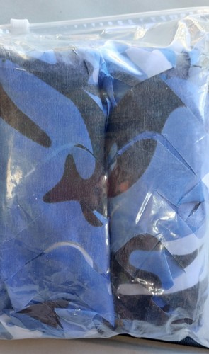 Blue camouflage woodland - camouflage,