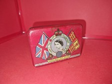 Vintage coronation oxo tin - vintage,